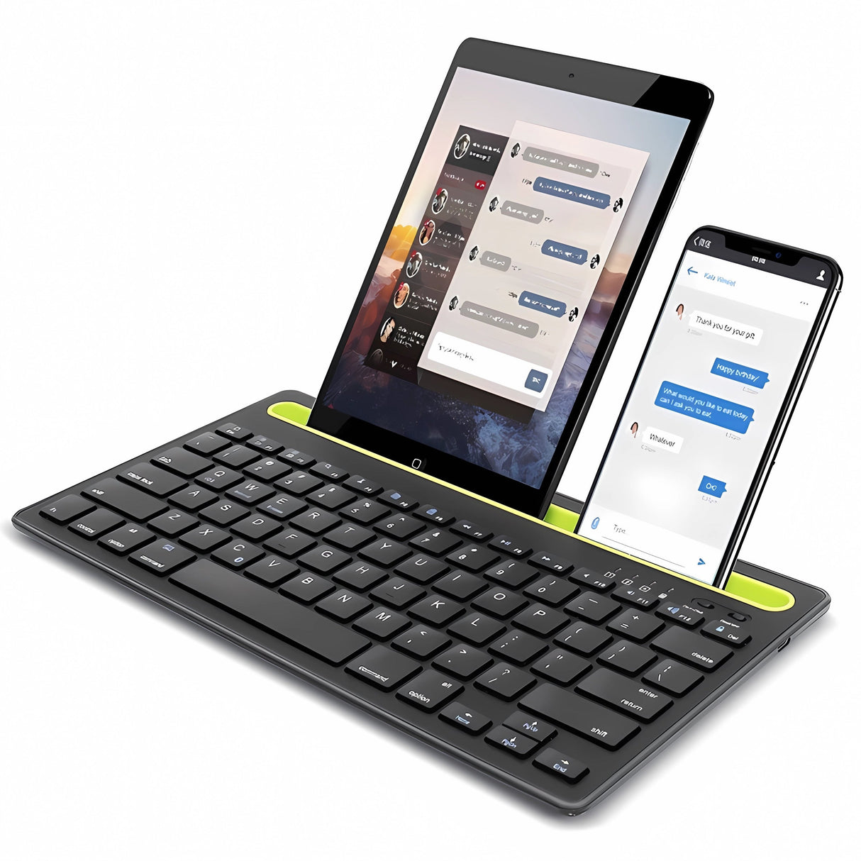 Bervolo Double Stand Keyboard, Black