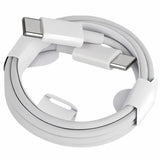 Bervolo® USB-C to USB-C Charging Cable, PD 60W, Fast Charging for Any USB-C Laptop, Phone, or Tablet, 1 M, White