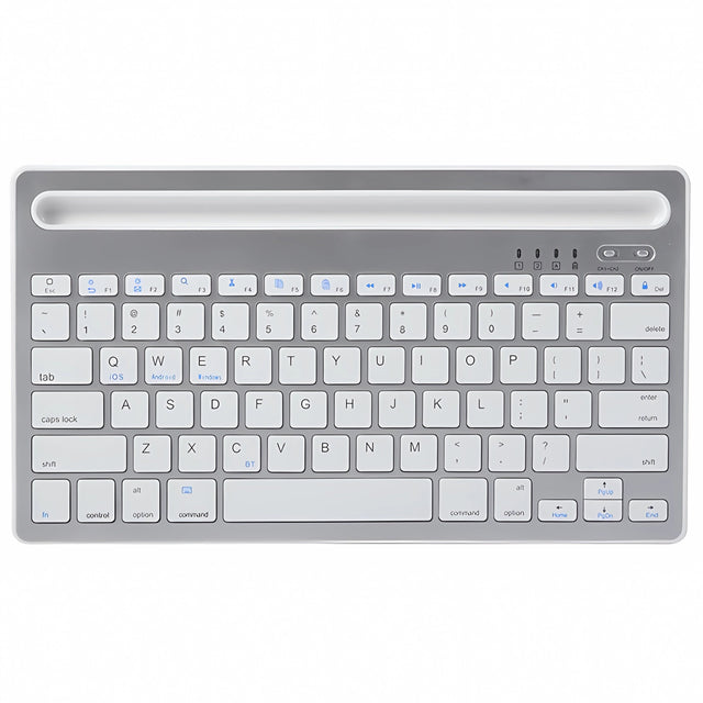 Bervolo Double Stand Keyboard, Silver
