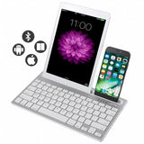 Bervolo Double Stand Keyboard, Silver