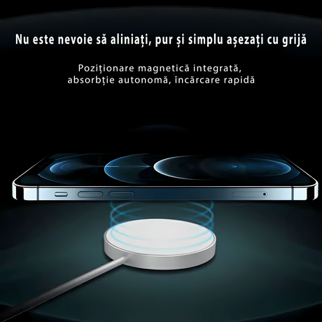 Bervolo Magnetic Charger MagSafe, 15W, White