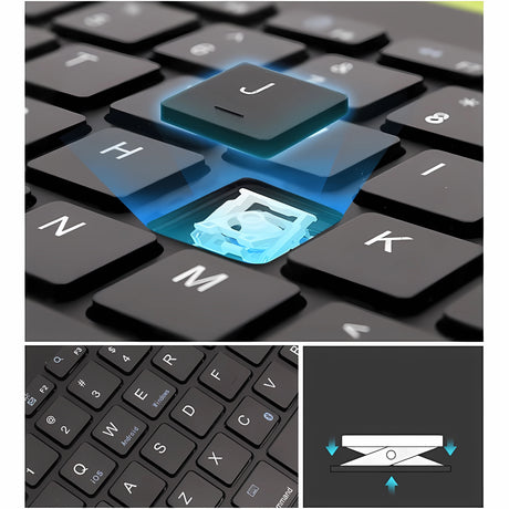 Bervolo Double Stand Keyboard, Black