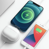 Bervolo mágneses töltő MagSafe, 15W, fehér