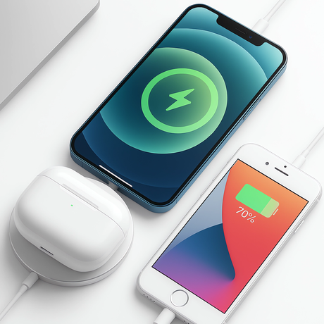 Bervolo mágneses töltő MagSafe, 15W, fehér