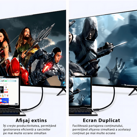 HDMI Cable Bervolo High-Speed with Ethernet, E 469776, AWM Style 30V VW-1, 50 cm