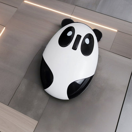 Bervolo® Panda Gyermek Egér – Újratölthető, Vezeték nélküli USB 2.4 GHz, 3000 DPI, 3 Gomb, Csendes Klikk, Ergonomikus, Jobb- és Balkezeseknek, Fehér