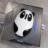 Bervolo® Panda Gyermek Egér – Újratölthető, Vezeték nélküli USB 2.4 GHz, 3000 DPI, 3 Gomb, Csendes Klikk, Ergonomikus, Jobb- és Balkezeseknek, Fehér